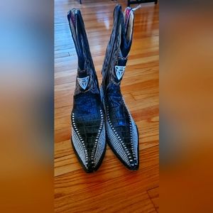 Rhinestone cowboy boots